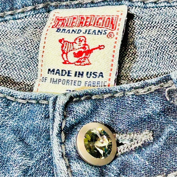 True Religion jeans Disco Joey Flare jeans mid rise Little stretch Size 29 - Picture 3 of 15